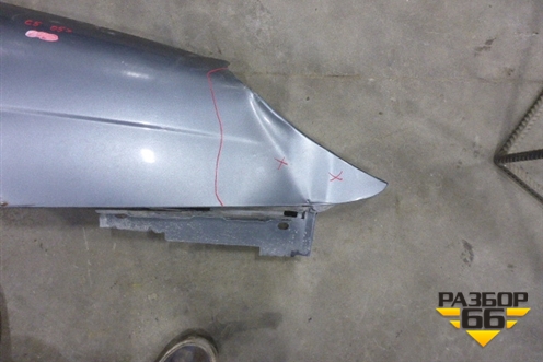 Крыло переднее правое для Citroen C5 с 2005-2008г (С5)