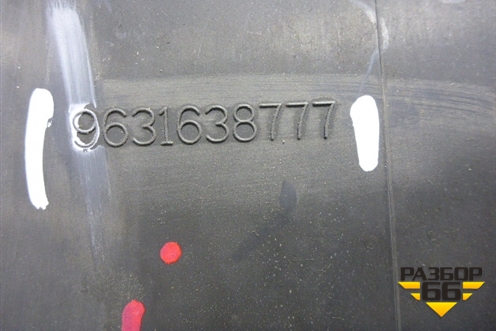 Обшивка стойки центральная нижняя левая (9631638777) для Citroen C5 с 2005-2008г (С5)