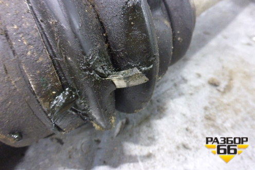 Привод передний левый (2.0л МКПП PSA) для Citroen C5 с 2005-2008г (С5)