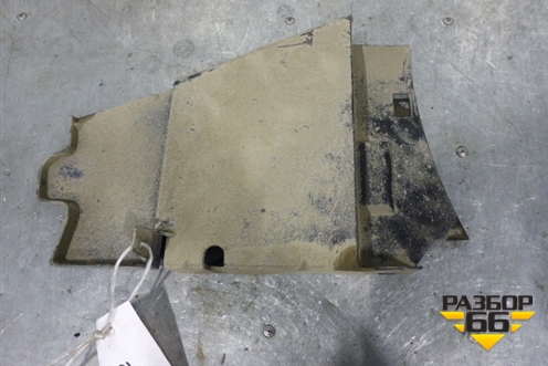 Пыльник заднего бампера левый (9656454380) для Citroen C5 с 2005-2008г (С5)