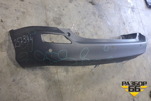 Бампер задний (до 2015г под парктроник) (5215942190) для Toyota Rav-4 с 2012-2019г (Рав 4)
