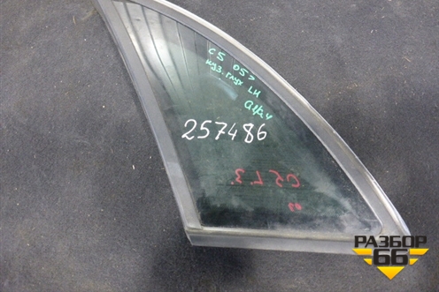 Стекло глухое левое (2005г лифтбэк) (8569GK) для Citroen C5 с 2005-2008г (С5)