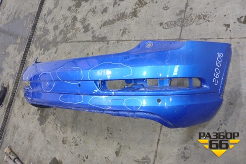 Бампер задний (с нижней частью после 2014г под парктроник) (8U0807385C) для Audi Q3 с 2011-2018г (Ку 3)