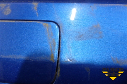 Бампер задний (с нижней частью после 2014г под парктроник) (8U0807385C) для Audi Q3 с 2011-2018г (Ку 3)