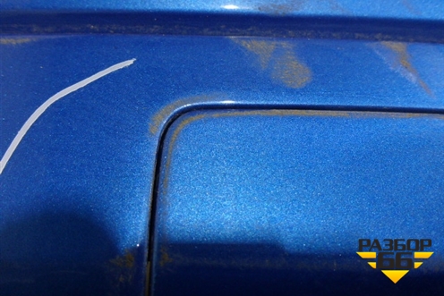 Бампер задний (с нижней частью после 2014г под парктроник) (8U0807385C) для Audi Q3 с 2011-2018г (Ку 3)