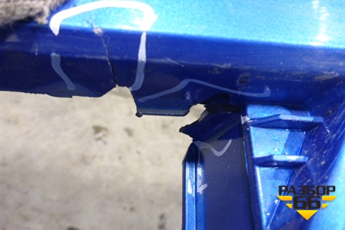 Бампер задний (с нижней частью после 2014г под парктроник) (8U0807385C) для Audi Q3 с 2011-2018г (Ку 3)