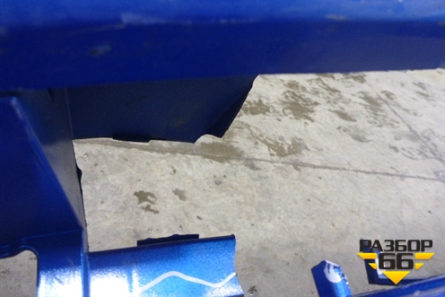 Бампер задний (с нижней частью после 2014г под парктроник) (8U0807385C) для Audi Q3 с 2011-2018г (Ку 3)