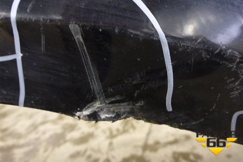 Бампер задний (до 2010г под парктроник) (A2048850238) для Mercedes Benz C-Klass W204 с 2007-2014г (Ц)