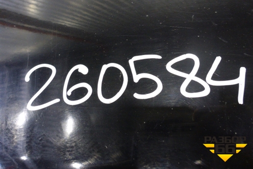 Бампер задний левая часть (под парктроник) (6410A217) для Mitsubishi Outlander XL с 2006-2012г (Аутлендер ХЛ)