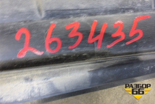 Накладка заднего бампера (до 2012г) (5216260040) для Toyota Land Cruiser (200) с 2008г (Ленд Крузер)