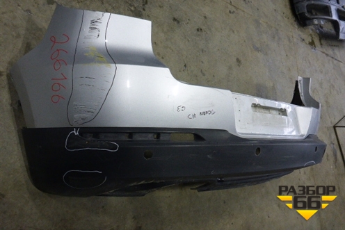 Бампер задний (Под парктроник) (5NU807421) для Volkswagen Tiguan с 2011-2016г (Тигуан)