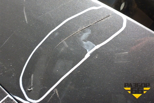 Бампер задний (после 2014г под парктроник) (7P5807421B) для Porsche Cayenne с 2010-2017г (Каен)