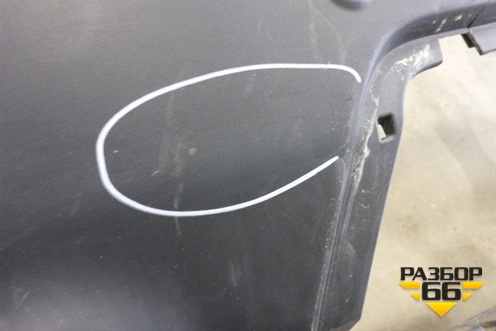 Бампер задний (под парктроник) (DK6217F954AC) для Land Rover Range Rover Sport с 2013-2022г (Спорт)