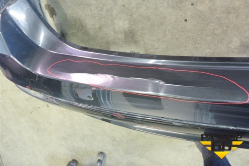 Бампер задний (после 2013г седан под парктроник) (51127331596) для BMW 5-серия F10/F11 с 2009-2016г