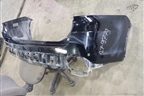 Бампер задний (под парктроник) (521590E070) для Toyota Highlander с 2013-2021г
