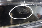 Бампер задний (под парктроник) (521590E070) для Toyota Highlander с 2013-2021г