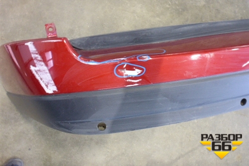 Бампер задний (до 2018г под парктроник) (CK5217D781AA) для Land Rover Range Rover 4 с 2013-2022г (Вог)