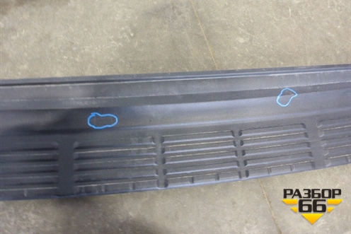 Накладка заднего бампера (до 2012г) (5216260040) для Toyota Land Cruiser (200) с 2008г (Ленд Крузер) Накладка заднего бампера (до 2012г) (5216260040) для Toyota Land Cruiser (200) с 2008г (Ленд Крузер)