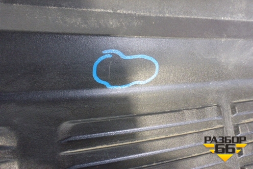 Накладка заднего бампера (до 2012г) (5216260040) для Toyota Land Cruiser (200) с 2008г (Ленд Крузер) Накладка заднего бампера (до 2012г) (5216260040) для Toyota Land Cruiser (200) с 2008г (Ленд Крузер)