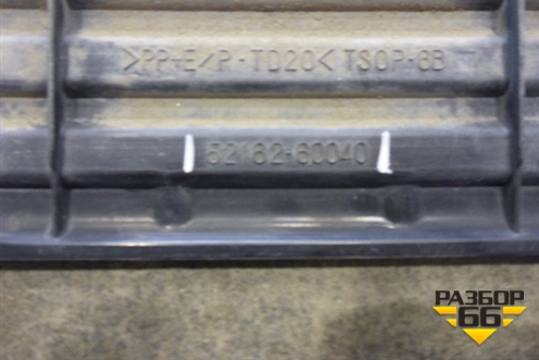 Накладка заднего бампера (до 2012г) (5216260040) для Toyota Land Cruiser (200) с 2008г (Ленд Крузер) Накладка заднего бампера (до 2012г) (5216260040) для Toyota Land Cruiser (200) с 2008г (Ленд Крузер)