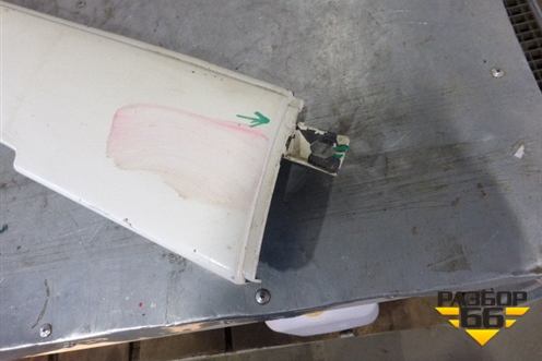 Накладка переднего бампера/ (центральная) (20529740) для Volvo TRUCK FH с 2008-2013г (ФШ)