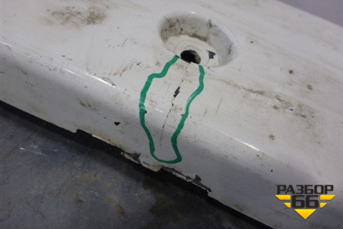 Накладка переднего бампера/ (центральная) (20529740) для Volvo TRUCK FH с 2008-2013г (ФШ)