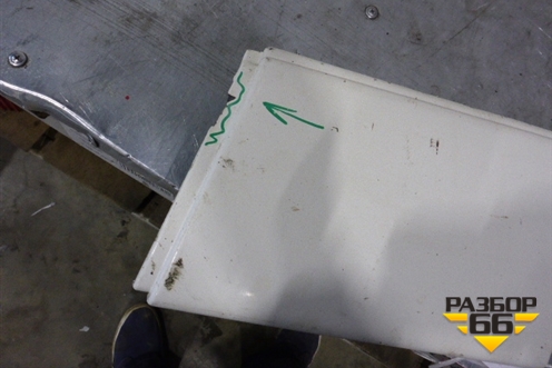 Накладка переднего бампера/ (центральная) (20529740) для Volvo TRUCK FH с 2008-2013г (ФШ)