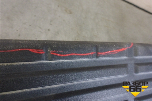 Накладка заднего бампера (до 2012г) (5216260040) для Toyota Land Cruiser (200) с 2008г (Ленд Крузер) Накладка заднего бампера (до 2012г) (5216260040) для Toyota Land Cruiser (200) с 2008г (Ленд Крузер)