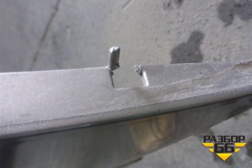 Бампер задний (85022JD00H) для Nissan Qashqai (J10E) с 2006-2013г (Кашкай)