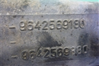Горловина топливного бака (хэтчбек) (9642569180) для Peugeot 206 с1998г