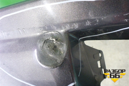 Бампер задний (до 2017г под парктроник) (5215960500) для Toyota Land Cruiser Prado(150) с 2009г (Ленд Крузер Прадо)