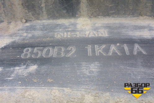 Юбка заднего бампера (до 2014г) (850B21KA1A) для Nissan Juke (F15) с 2010-2019г (Жук)