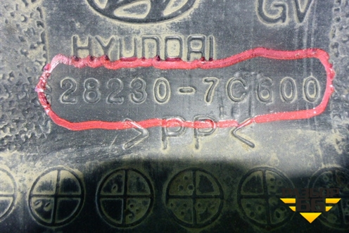Воздухозаборник наружный  (282307C600) для Hyundai  HD-500 с 2010г
