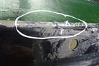 Бампер задний (под парктроник) (A2168800071) для Mercedes Benz CL-Klass C216 с 2006-2014г (ЦЛ)