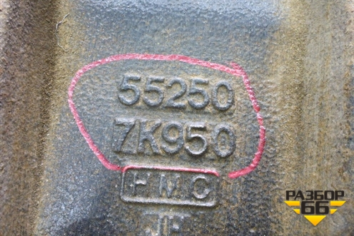Кронштейн реактивной тяги (к раме) (552507K900) для Hyundai  HD-500 с 2010г