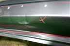 Бампер задний (85022JD00H) для Nissan Qashqai (J10E) с 2006-2013г