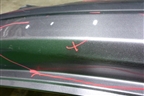 Бампер задний (85022JD00H) для Nissan Qashqai (J10E) с 2006-2013г