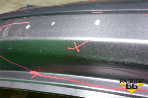 Бампер задний (85022JD00H) для Nissan Qashqai (J10E) с 2006-2013г