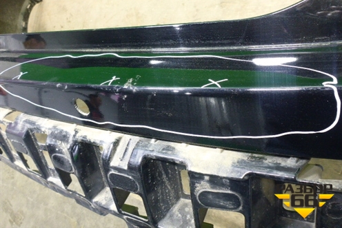 Бампер задний (под парктроник) (521590E070) для Toyota Highlander с 2013-2021г