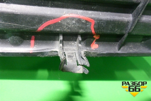 Накладка заднего бампера (до 2012г) (5216260040) для Toyota Land Cruiser (200) с 2008г (Ленд Крузер)