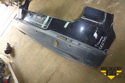 Бампер задний (Под парктроник) для Volkswagen Tiguan с 2011-2016г (Тигуан)