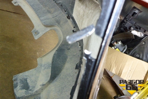 Бампер задний (Под парктроник) для Volkswagen Tiguan с 2011-2016г (Тигуан)