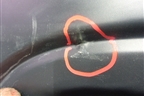 Бампер задний (после 2015г под накладку) (5410C9962Z) для Mitsubishi Outlander с 2012-2024г (Аутлендер)