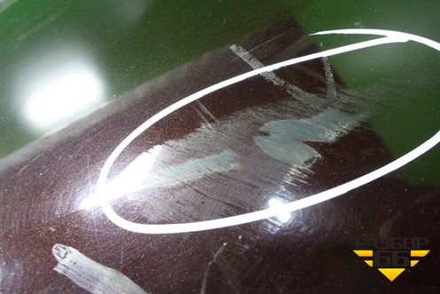 Бампер задний (до 2012г под парктроник) (A2048851525) для Mercedes Benz GLK-Klass X204 с 2008г