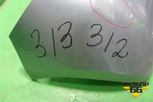 Бампер задний для Toyota Yaris с 2005-2011г