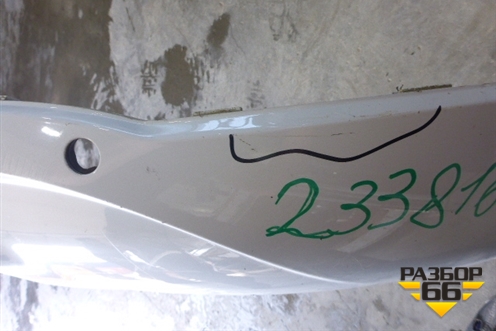 Юбка заднего бампера (после 2012г под парктроник) (8R0807521R) для Audi Q5 c 2008-2017г (Ку 5)