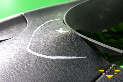 Бампер задний (после 2014г под парктроник) (7P5807421B) для Porsche Cayenne с 2010-2017г (Каен)