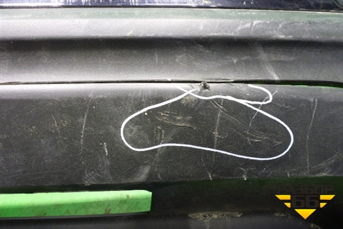 Бампер задний (после 2014г под парктроник) (7P5807421B) для Porsche Cayenne с 2010-2017г (Каен)