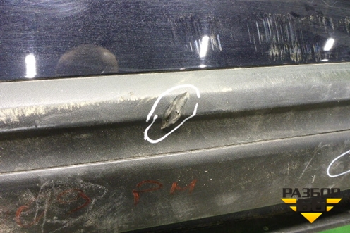 Бампер задний (после 2014г под парктроник) (7P5807421B) для Porsche Cayenne с 2010-2017г (Каен)