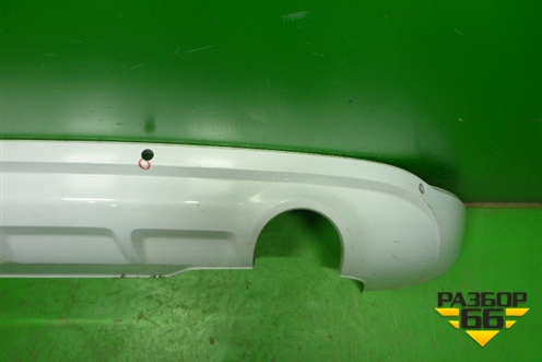 Юбка заднего бампера (после 2012г под парктроник) (8R0807521AR) для Audi Q5 c 2008-2017г